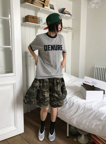 FRAY PATCH RINGER TEE